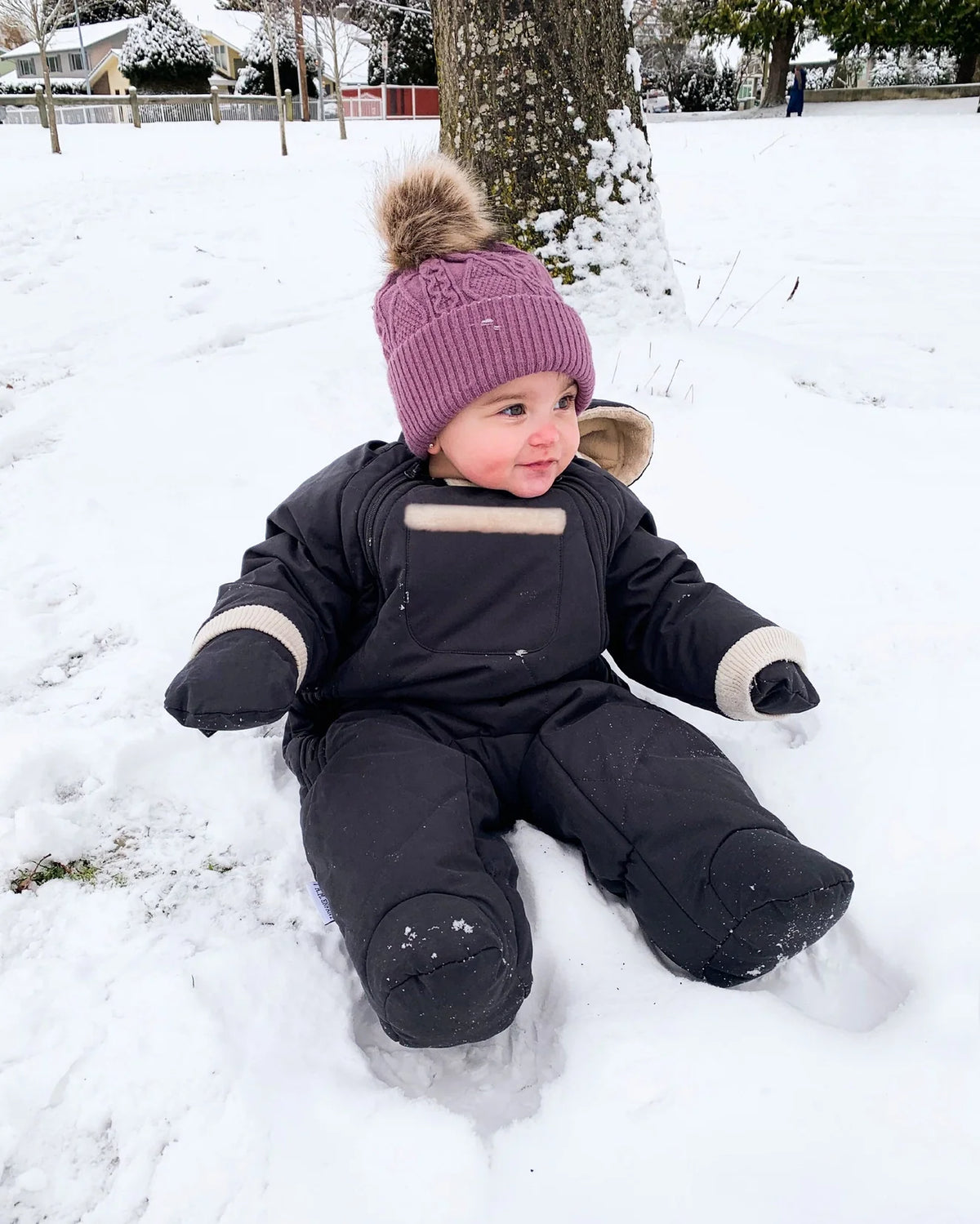 Snow Jumpsuit | 7am Enfant | Smokey-3