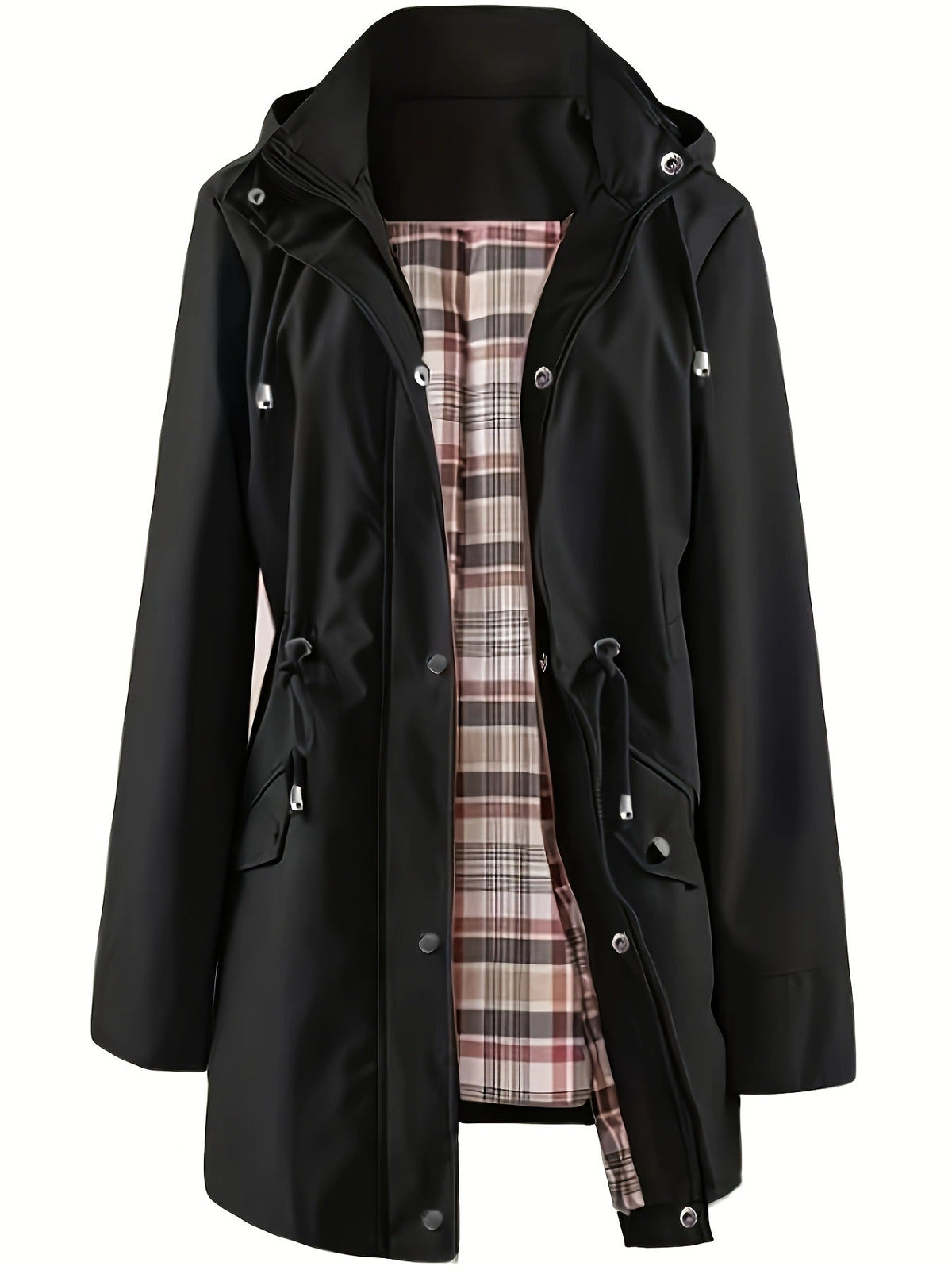 Women's Lightweight Hooded Windbreaker-8