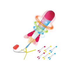 Play22 - Toy Jump Rocket Launcher Set with LED Lights - Ages 5+-4