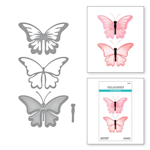 Layered Butterfly Etched Dies-2