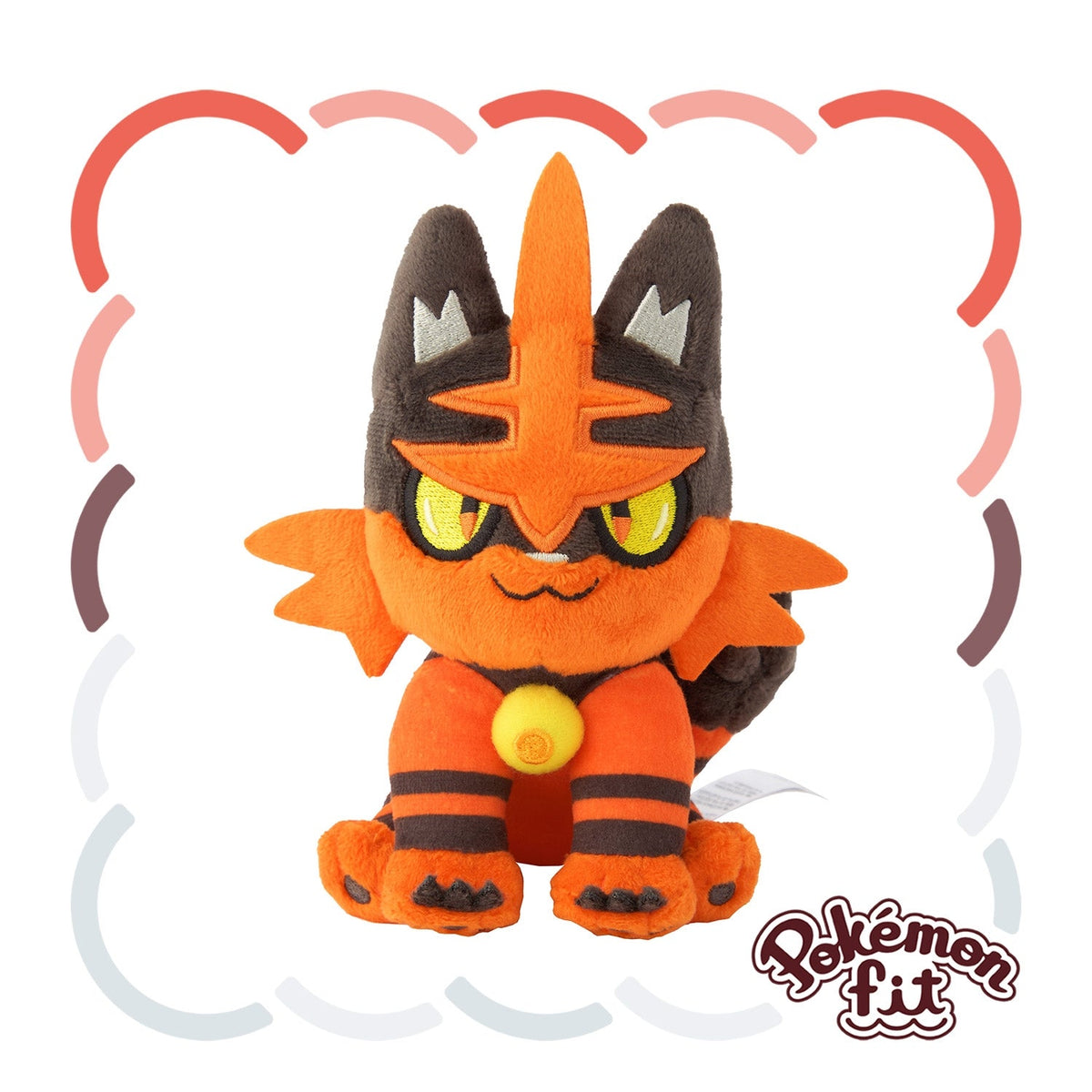 Pokémon Plush - Pokemon Fit - Torracat (No.726)-1