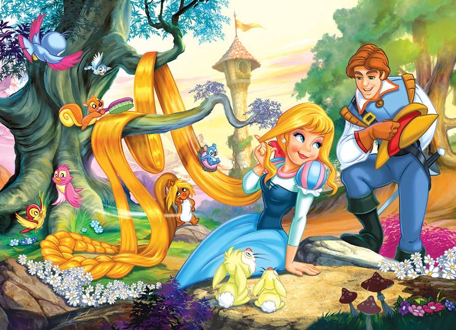 Eurographics Beautiful Hair (Rapunzel) 100-Piece Puzzle - Ages 5+-2