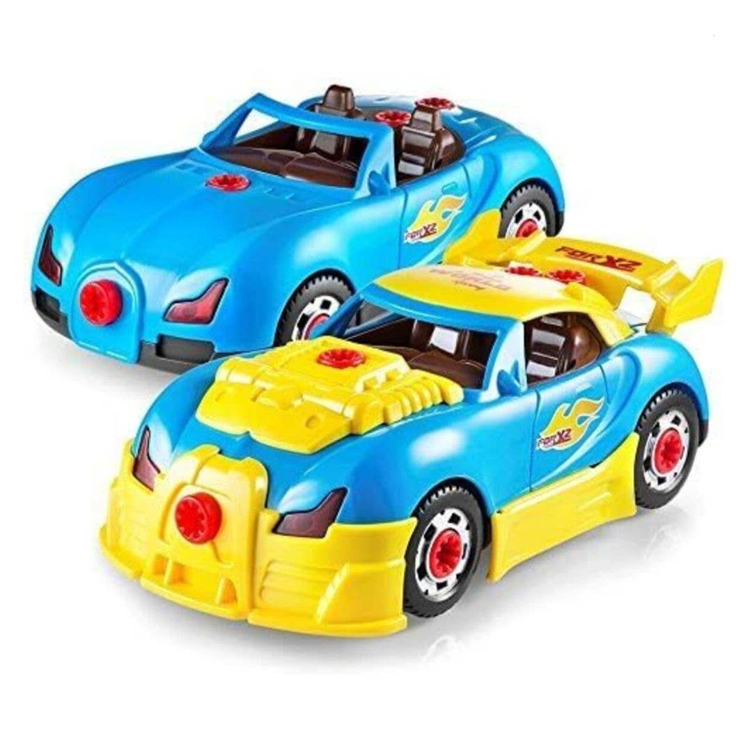 Play22 - Take Apart Racing Car Toys - 30 Piece - Ages 3+-5