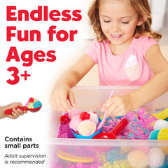 Faber-Castell / Creativity for Kids - Sensory Bin Ice Cream Shop Activity Bin - Ages 3+-2