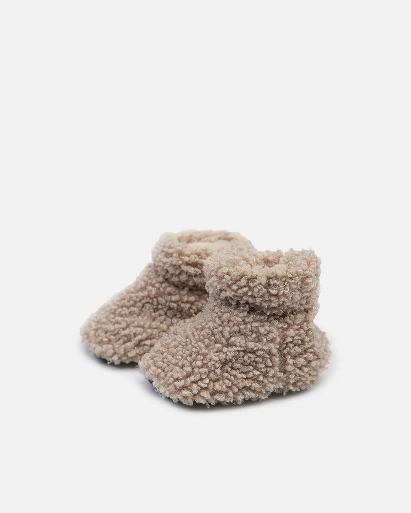 Teddy Booties | 7am Enfant |  Oatmeal-3