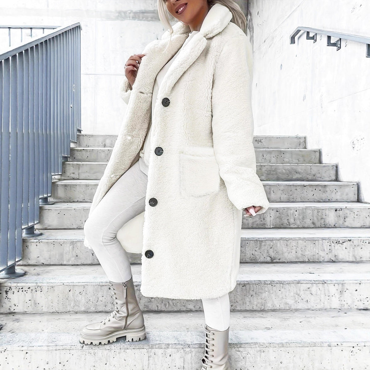 Women’s Long Winter Coat – Warm Autumn & Winter Full-Length Casual Outerwear Jacket-1