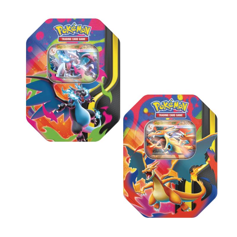 Pokémon TCG - Mega Evolution - Mega Charizard ex Tin-1
