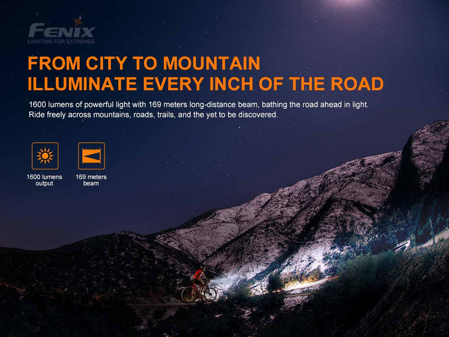 Fenix BC26R Rechargeable Bike Light + BC05R V2.0 COMBO PACK-5