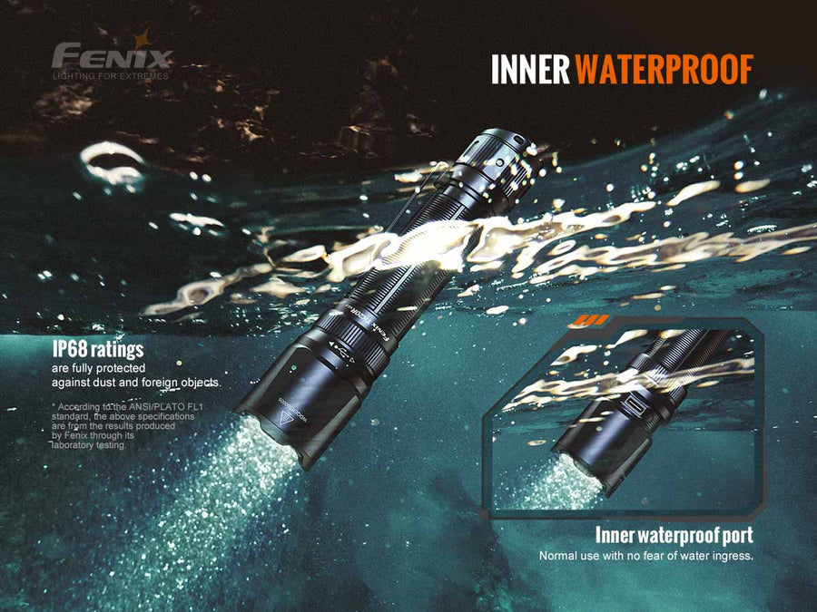Fenix TK20R V2.0 Rechargeable Tac Flashlight-10