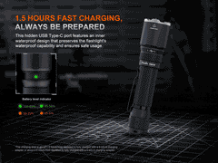 Fenix TK21R Rechargeable Tac Flashlight-8