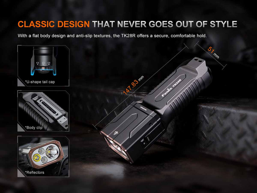 Fenix TK28R Rechargeable Flashlight-6