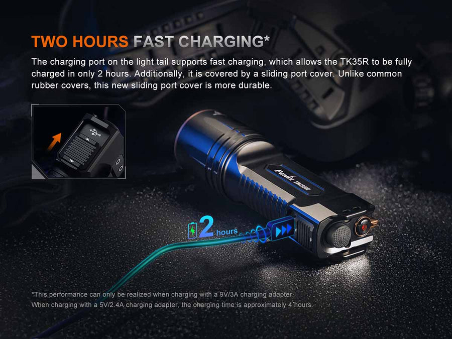 Fenix TK35R Rechargeable Flashlight-10