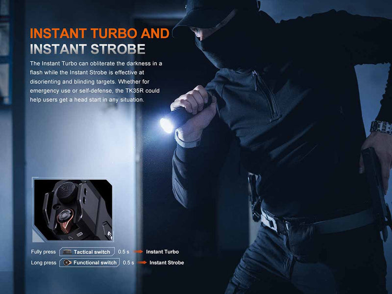 Fenix TK35R Rechargeable Flashlight-5