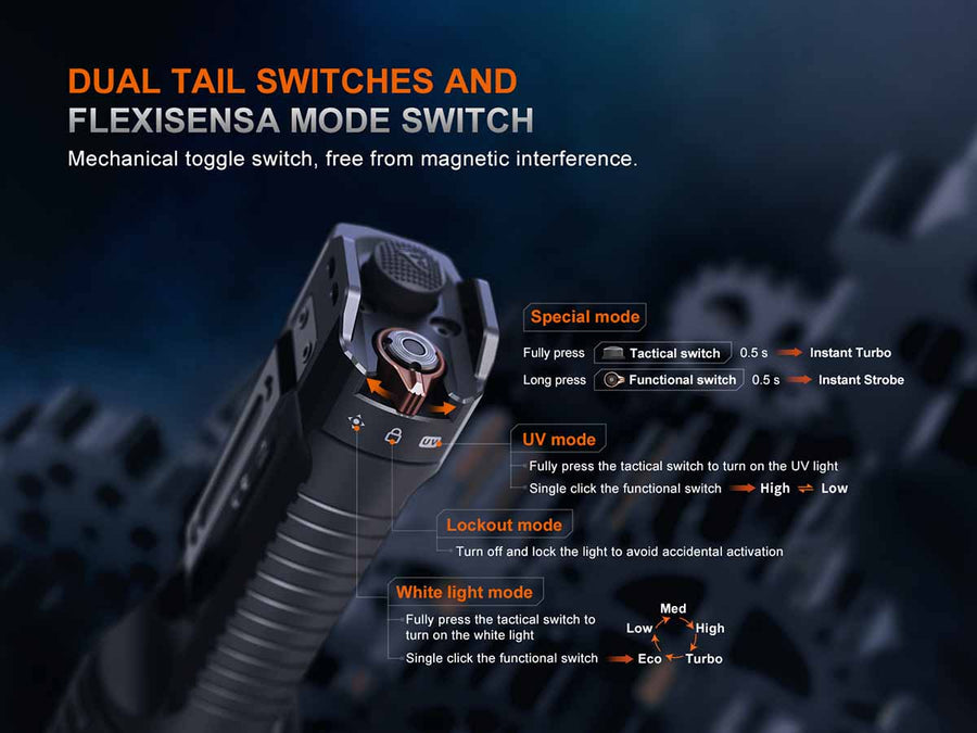 Fenix TK35R Rechargeable Flashlight-8