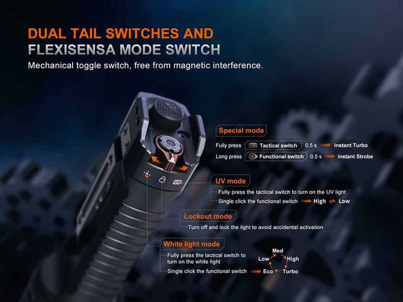 Fenix TK35R Rechargeable Flashlight-8