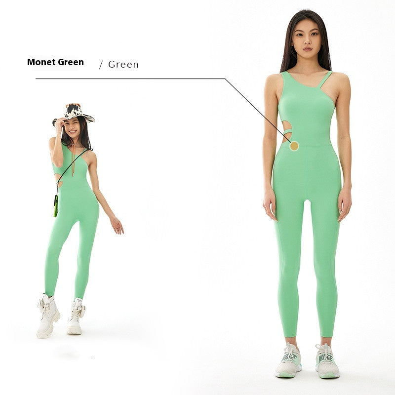 Women’s Breathable One-Piece Workout Outfit – Hip-Fit Fitness & Sportswear-8