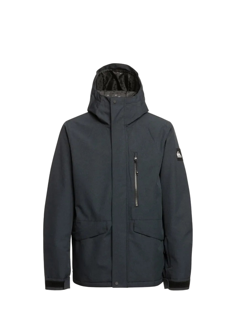Quiksilver 'Mission Solid' Jacket - Black-1