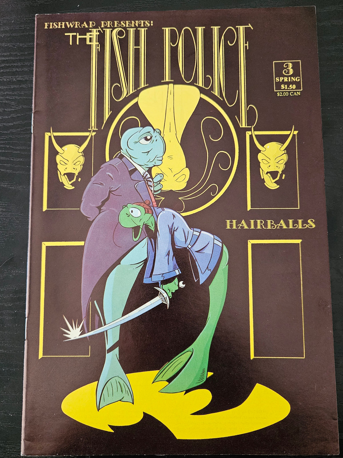 La Patrulla Pesquera n.º 3 (Bolas de pelo) (1986)