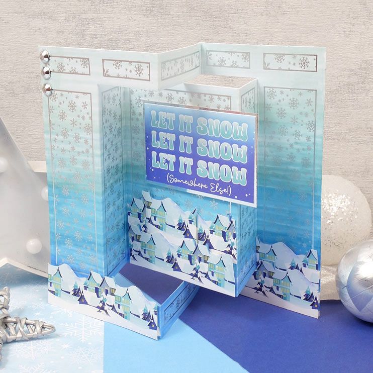 Festive Foiled Pattern Kinetic Cards - Ink Me! Selection-5