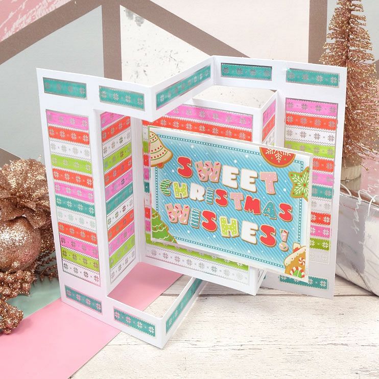 Festive Foiled Pattern Kinetic Cards - Ink Me! Selection-6