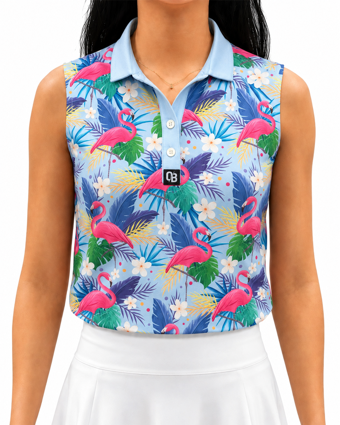 Flamingo Friends - Sleeveless-1