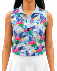 Flamingo Friends - Sleeveless-1
