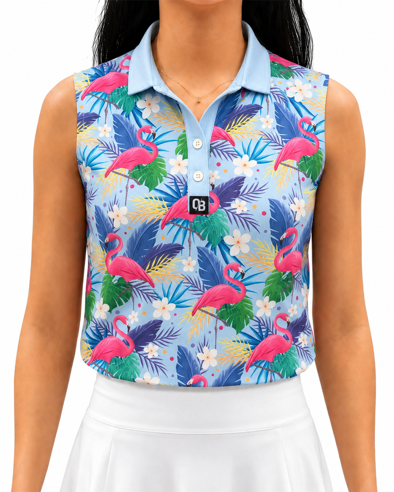 Flamingo Friends - Sleeveless-1