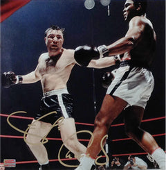 George Chuvalo Signed 11x11 Boxing Photo Canada-1