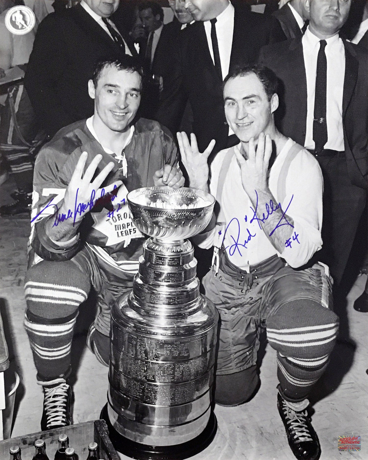Frank Mahovlich Autographed 11x14 Photo-1
