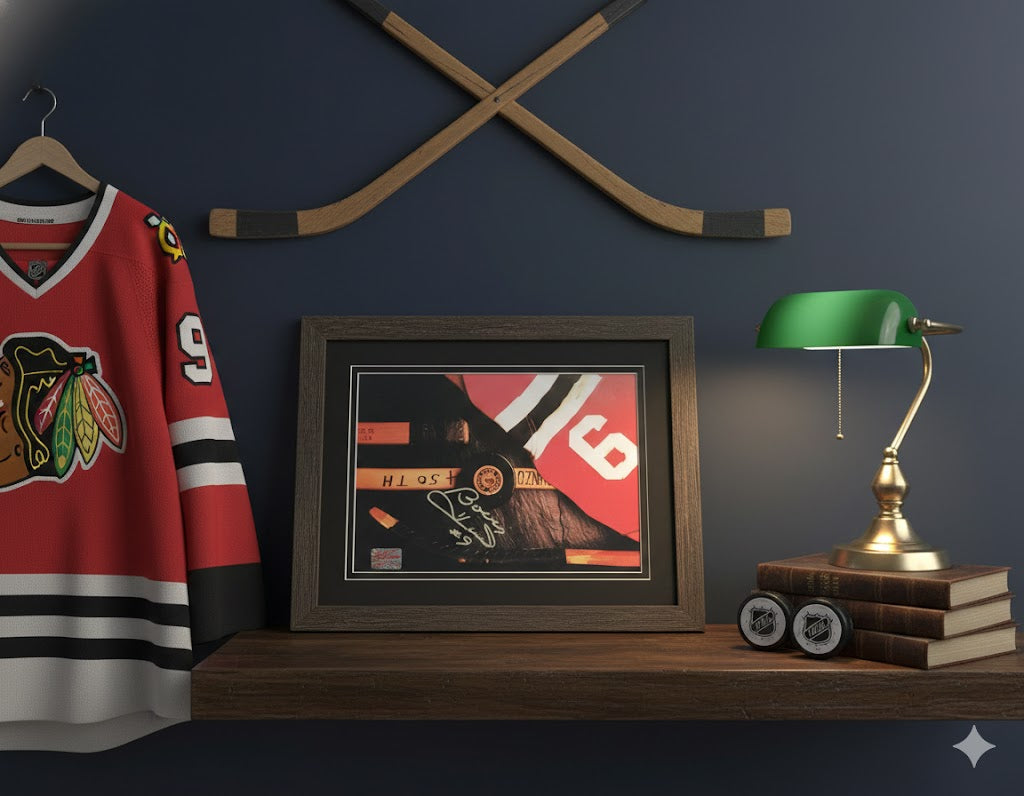 Bobby Hull Signed Chicago Blackhawks & Winnipeg Jets Photo-2