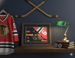 Bobby Hull Signed Chicago Blackhawks & Winnipeg Jets Photo-2