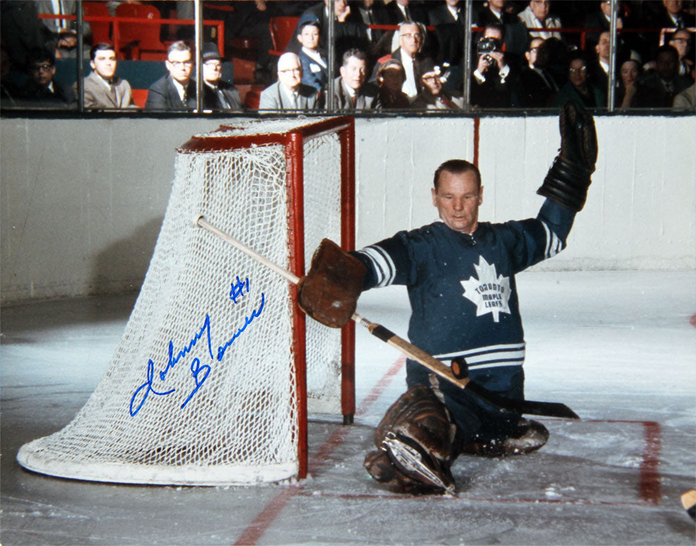 Johnny Bower Signed 8x10 Horizontal Photo-1