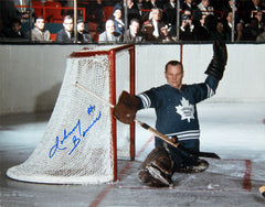 Johnny Bower Signed 8x10 Horizontal Photo-1