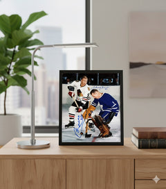 Johnny Bower & Bobby Hull Autographed 8x10 Photograph-4
