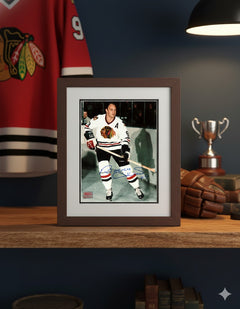 Bobby Hull Autographed 8x10 White Jersey Photograph-3