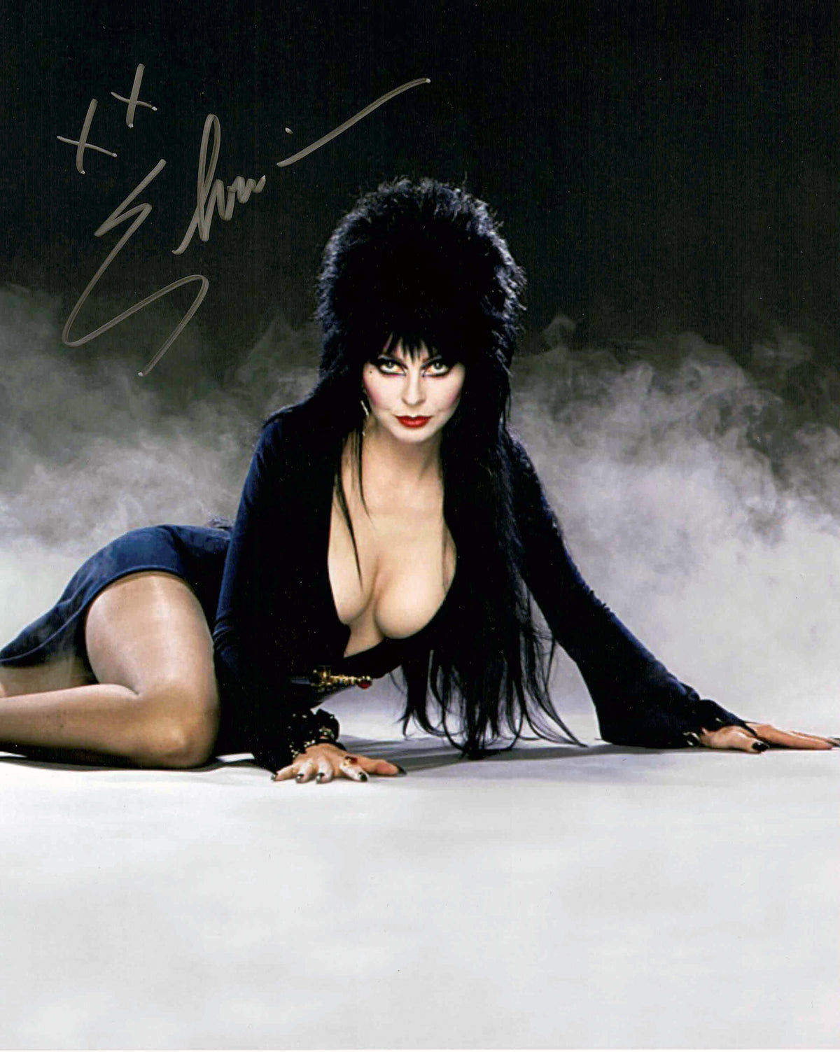 Cassandra Peterson Signed Elvira 8x10 Photo-1
