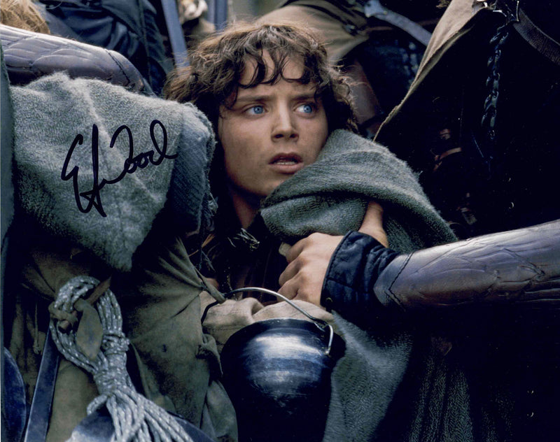 Elijah Wood Signed Frodo Baggins LOTR 8x10 Photo-1