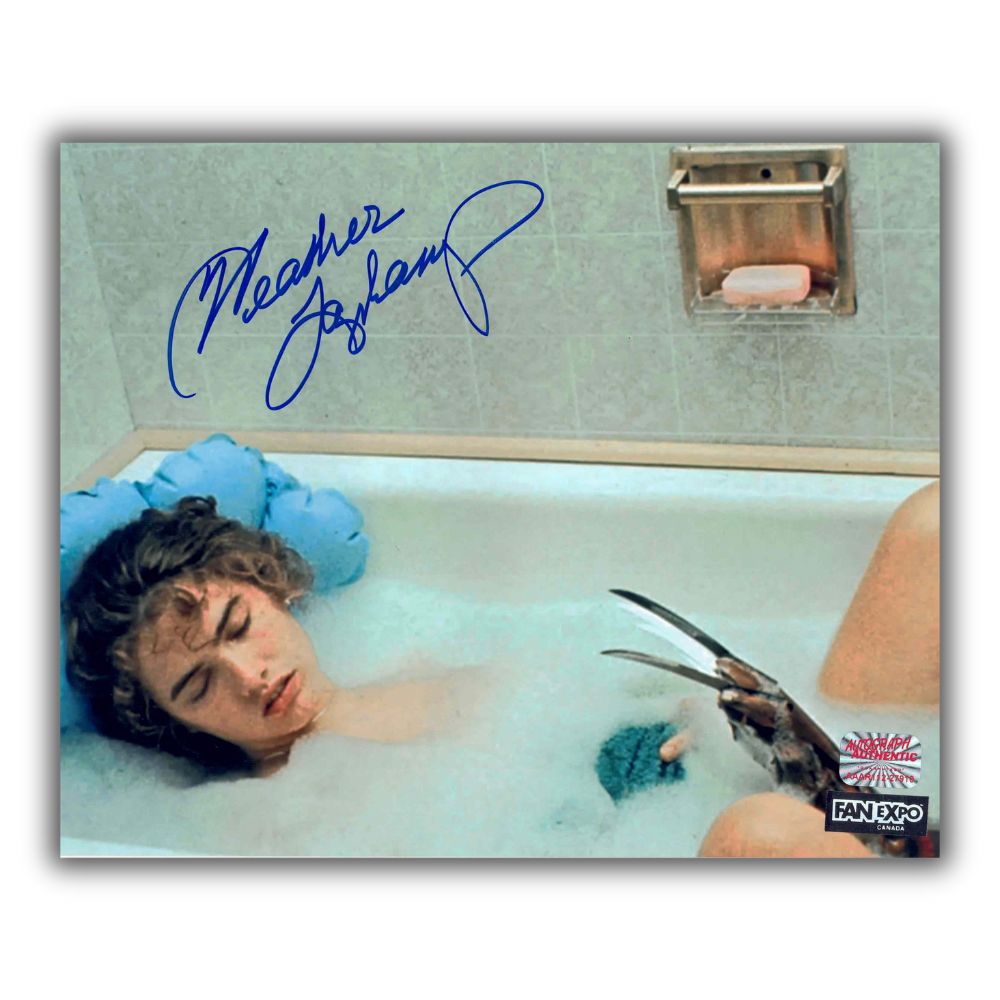 Heather Langenkamp Autographed 8x10 Horror Film Photograph