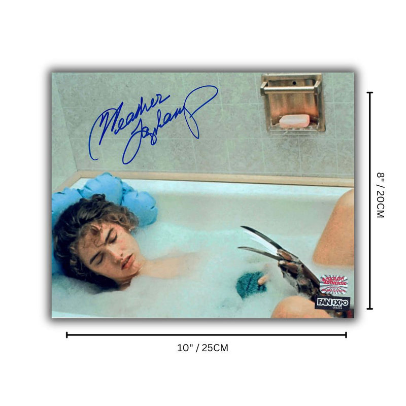 Heather Langenkamp Autographed 8x10 Horror Film Photograph-5