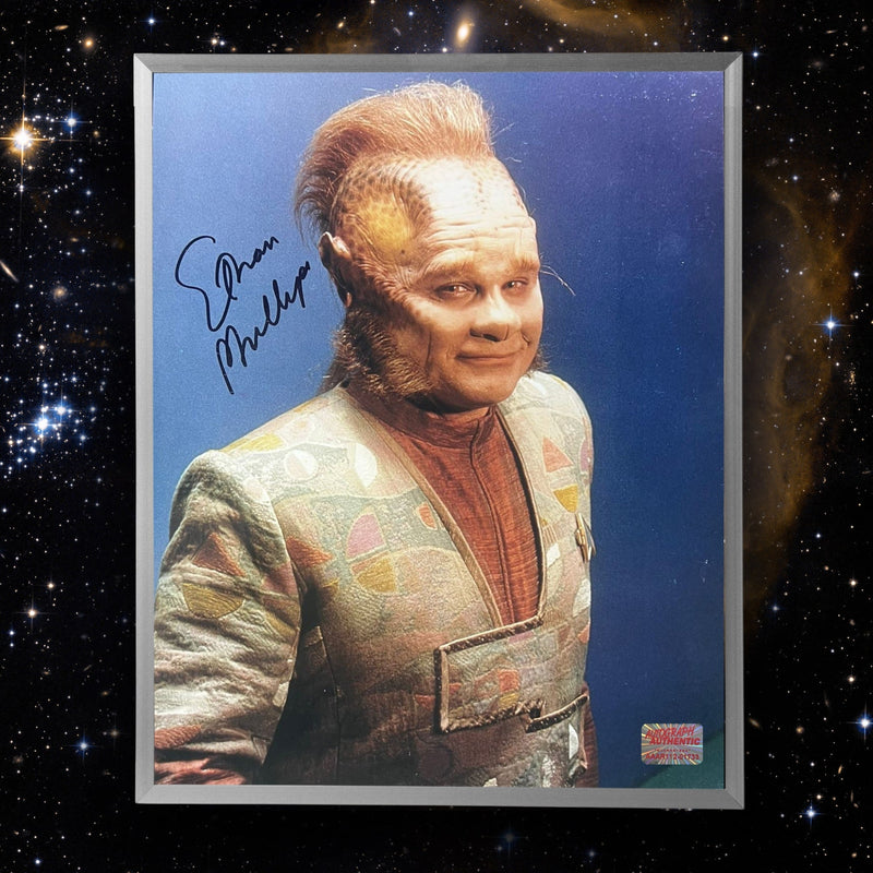Ethan Phillips Autographed Voyager Photo (8x10)-2