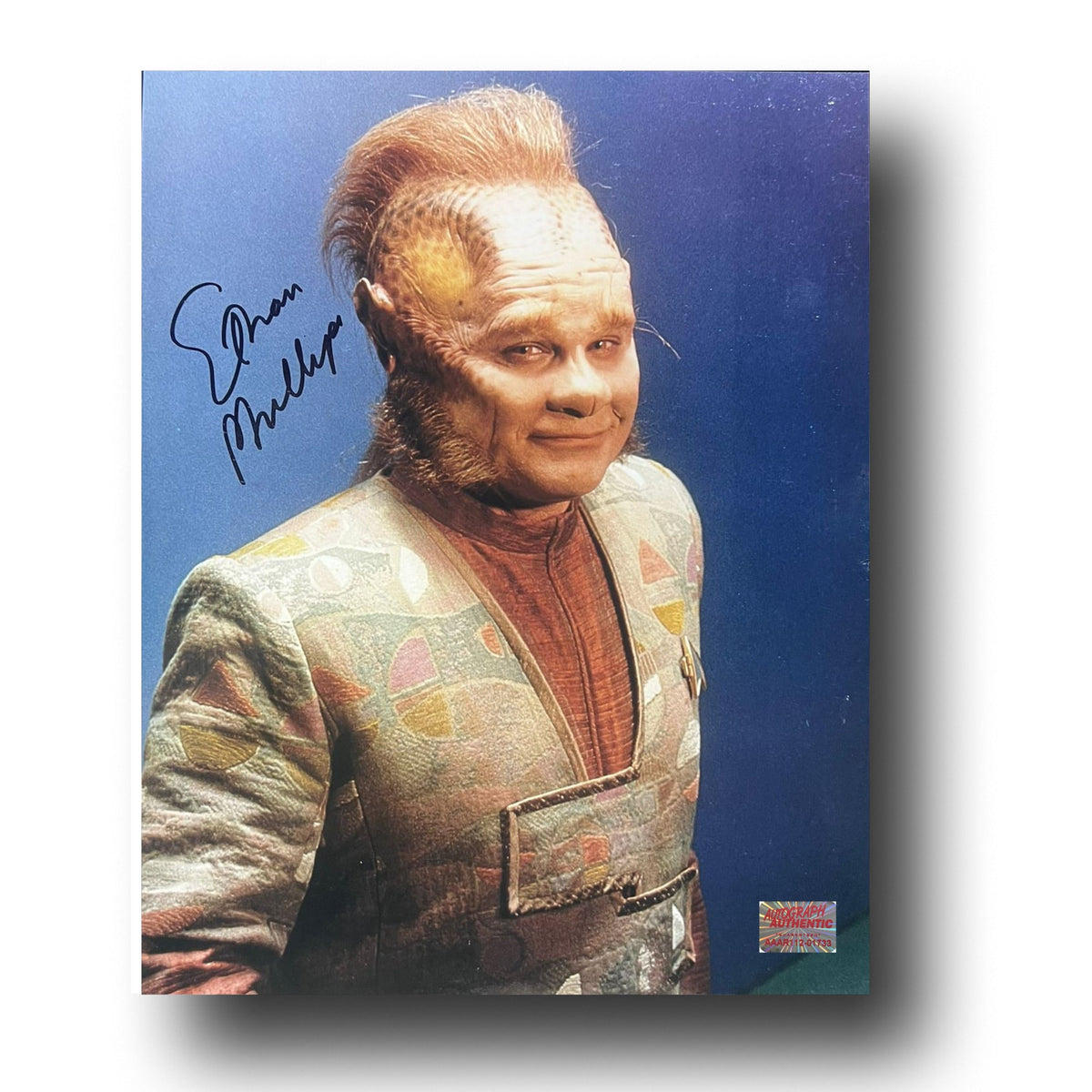 Ethan Phillips Autographed Voyager Photo (8x10)