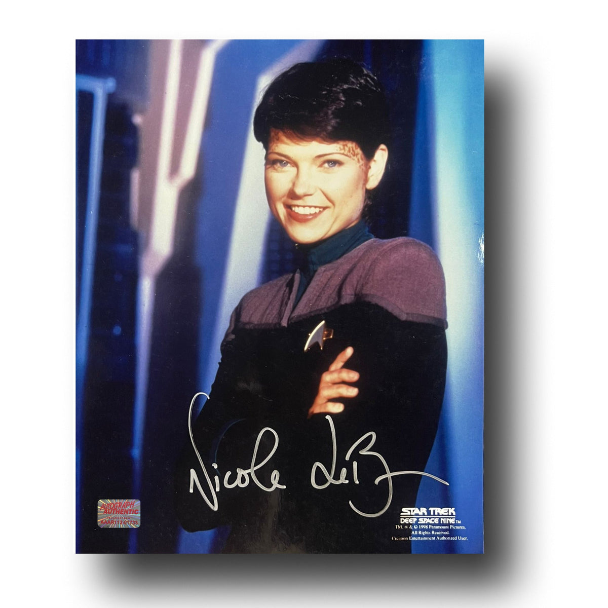Nicole De Boer Autographed Deep Space Nine Photo (8x10)-1
