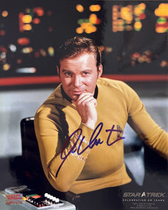 William Shatner Signed 8x10 Star Trek Photo-1