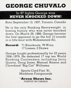 George Chuvalo Boxing Card-2