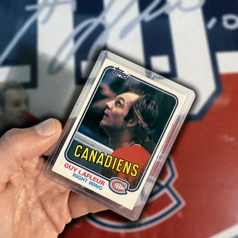 Guy Lafleur Topps Collectible Hockey Card Montreal-3