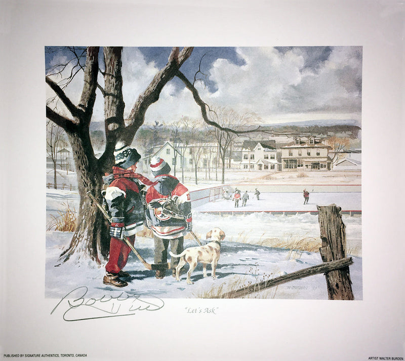 Bobby Hull Signed Lithograph-1