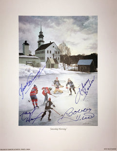 Saturday Morning Signed Lithograph-1
