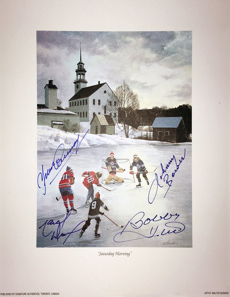 Saturday Morning Signed Lithograph-1