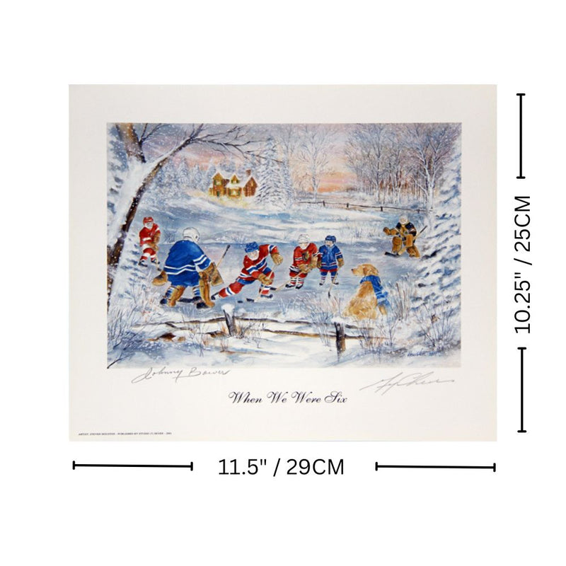 When We Were Six Autographed Lithograph-2