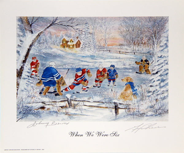 When We Were Six Autographed Lithograph-1